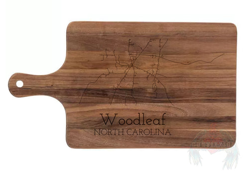 Custom engraved personalized cutting board with a unique design - Convixxion