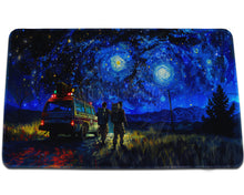 Load image into Gallery viewer, Starry Night Paranormal Patrol Neoprene Playmat - 24 Inch x 14 Inch - Gaming Mat - Made in USA - Convixxion
