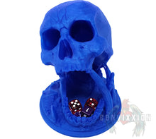 Load image into Gallery viewer, Convixxion Skull Dice with Open Mouth, Tower with Built In Tray,