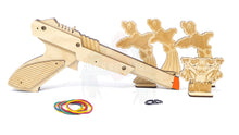 Load image into Gallery viewer, Zapper Light Gun Rubber Band Gun with Duck Targets and Laughing Dog