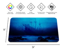 Load image into Gallery viewer, Ancient Shipwreck Neoprene Playmat