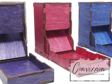 Load image into Gallery viewer, Wooden Collapsible Dice Tower