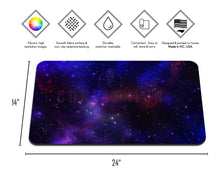 Load image into Gallery viewer, Cosmic Dust Neoprene Playmat