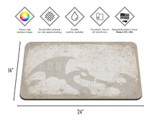Load image into Gallery viewer, Dragon Grid Neoprene Playmat
