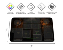 Load image into Gallery viewer, One Deck Dungeon Play Mat Gaming Mats Solo Player