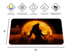 Load image into Gallery viewer, Blood Moon Werewolf Neoprene Playmat
