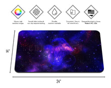 Load image into Gallery viewer, Convixxion Astrology Gaming Mat 14 Inch x 24 Inch Details