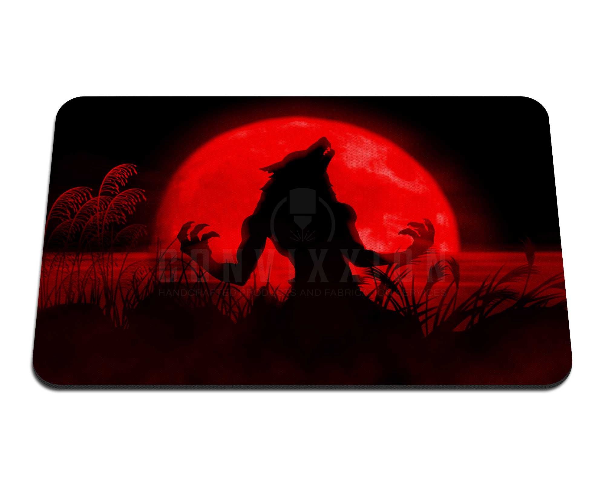 Blood Moon Werewolf Neoprene Playmat – Convixxion