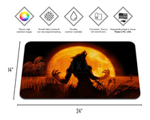 Load image into Gallery viewer, Blood Moon Werewolf Neoprene Playmat
